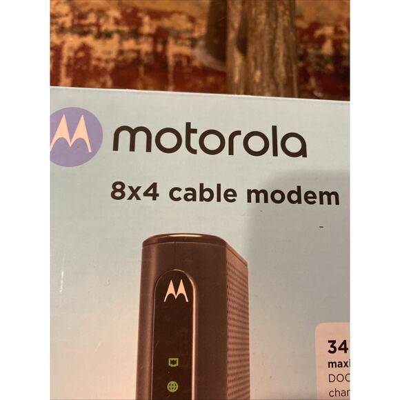 Motorola 8x4 CABLE MODEM Model MB7220 New - Picture 5 of 16